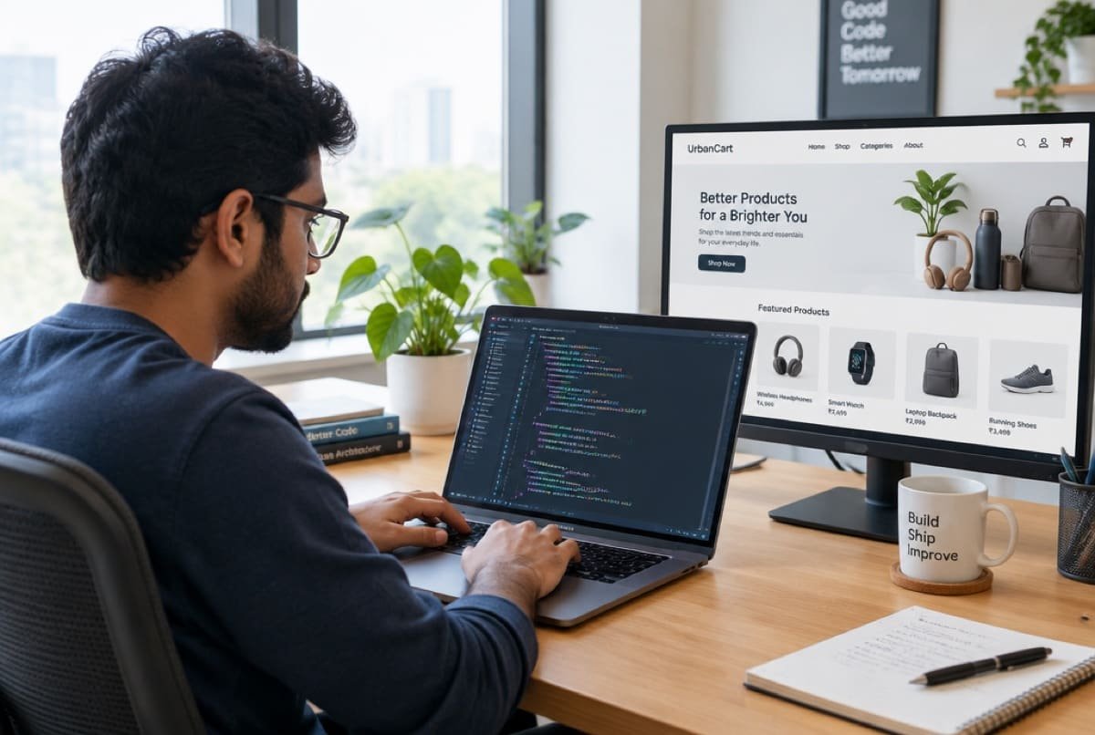 Scene for the Shopify Developer role